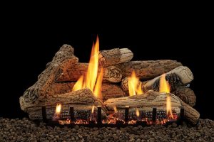 fireplace log sets